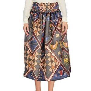 STELLA JEAN  Multicolor Print Skirt